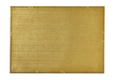 Silk Gold Rectangular Placemat W/ Crystals